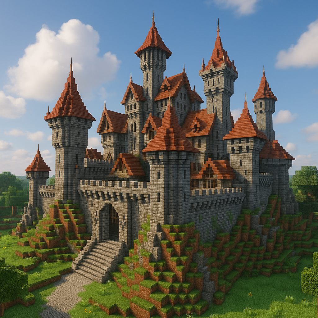 Impressive castle build