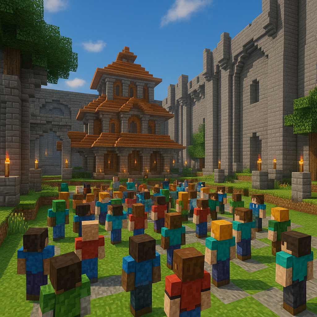 Community event with players